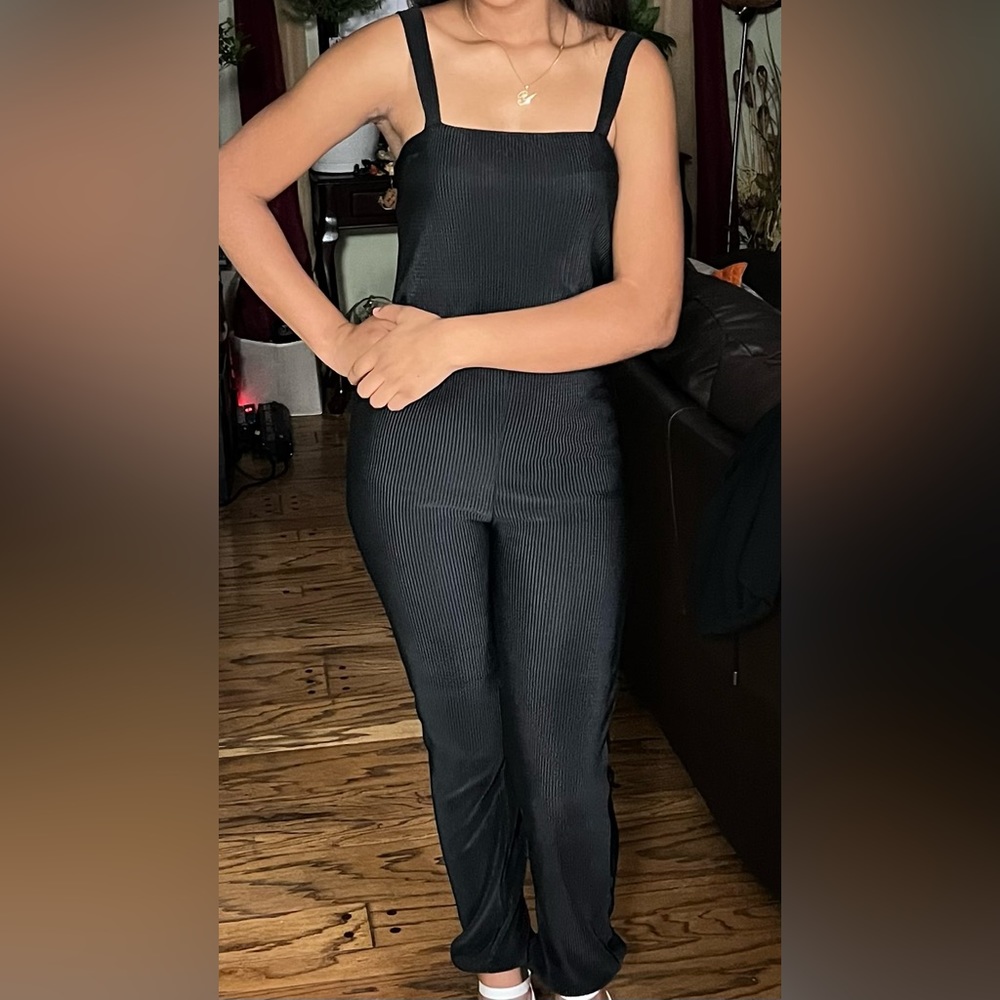 Black pretty jumpsuit. Worn twice.